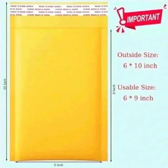 *Value Pack*Self-Seal Padded Envelopes With 3 Sizes - Picture 6 of 11